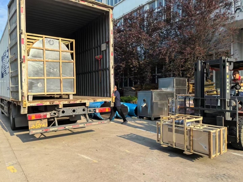 許昌智工400斤電磁炒貨機(jī)發(fā)貨山東棗莊